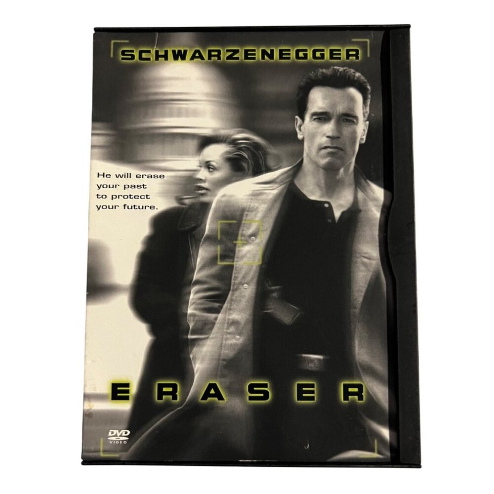 Eraser 1996 DVD Action Arnold Schwarzenegger Vanessa Williams Pre-Owned